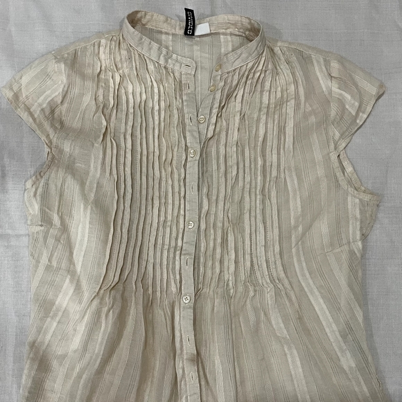 Offwhite Cap sleeve Shirt - Picture 4 of 4